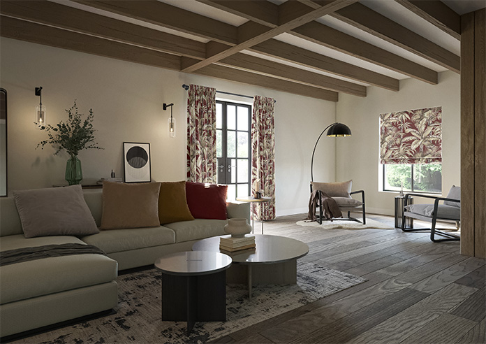 Tripura, Cinnabar - Made to Measure Curtain - Image 8